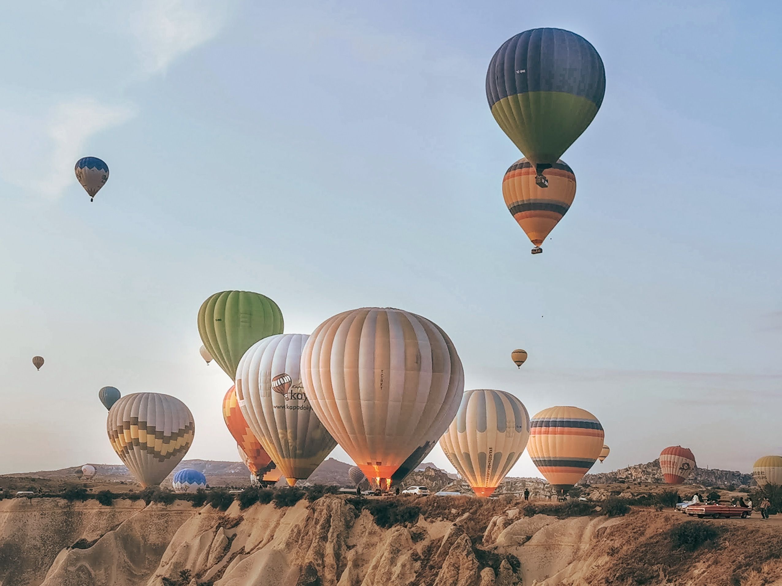 Four-season landscape of Cappadocia