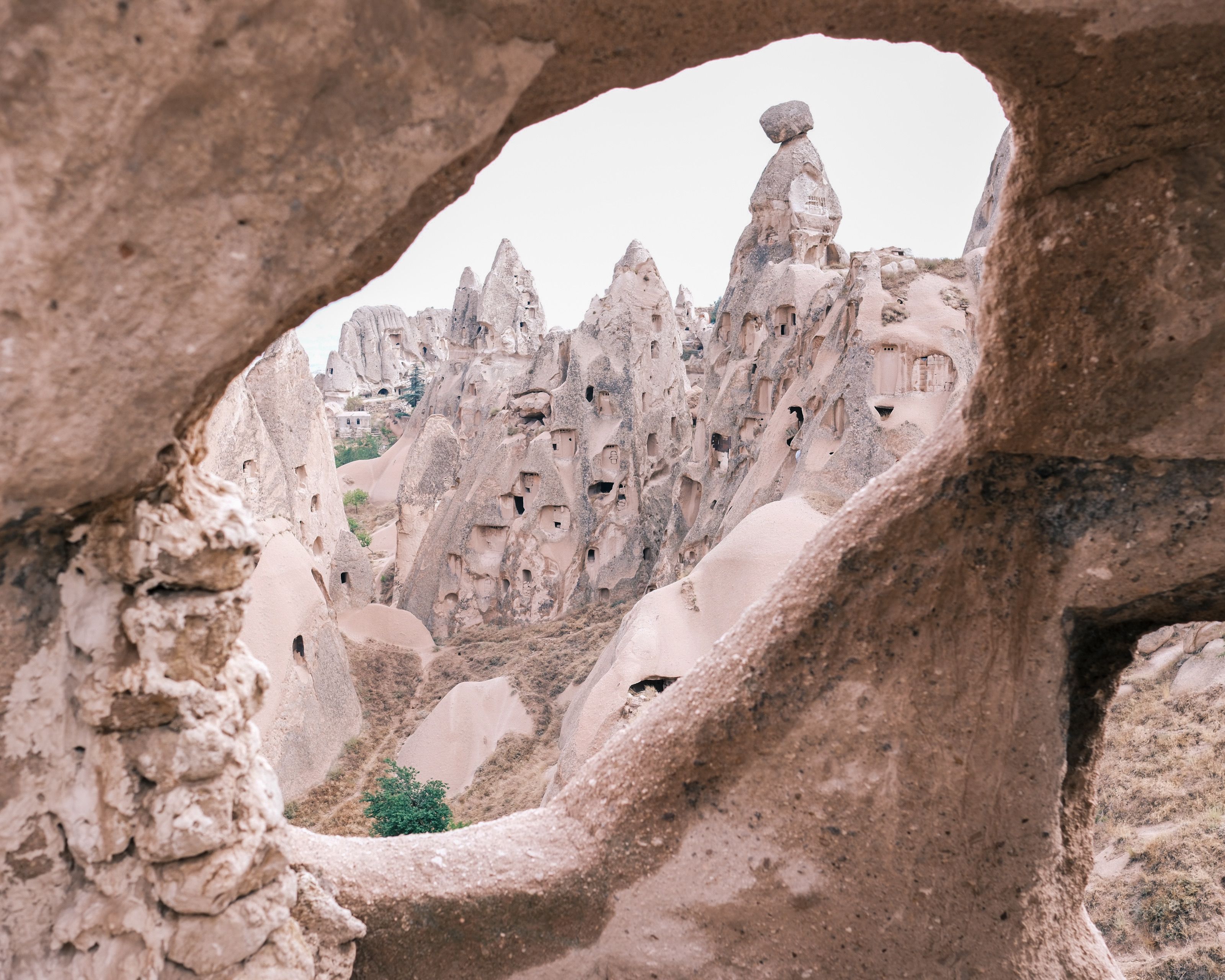Four-season landscape of Cappadocia